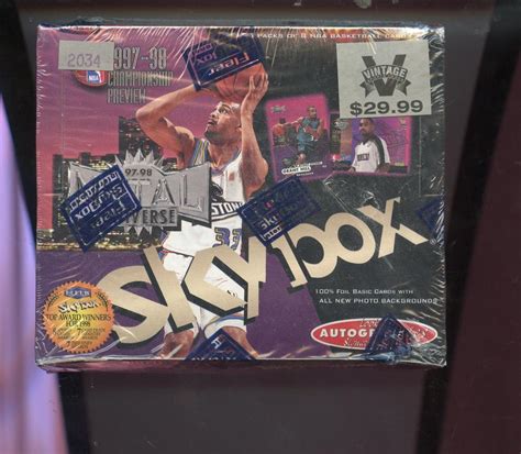 1997 98 metal universe box|97 98 skybox metal universe.